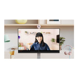 Logitech Brio 300 Rose Noise-Reducing Mic and 1080P Webcam with Shutter