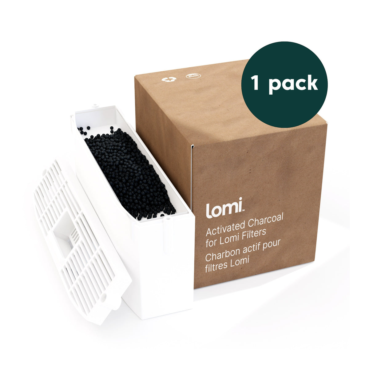 Lomi Smart Waste Appliance Filters with Activated Carbon (45 Cycles)