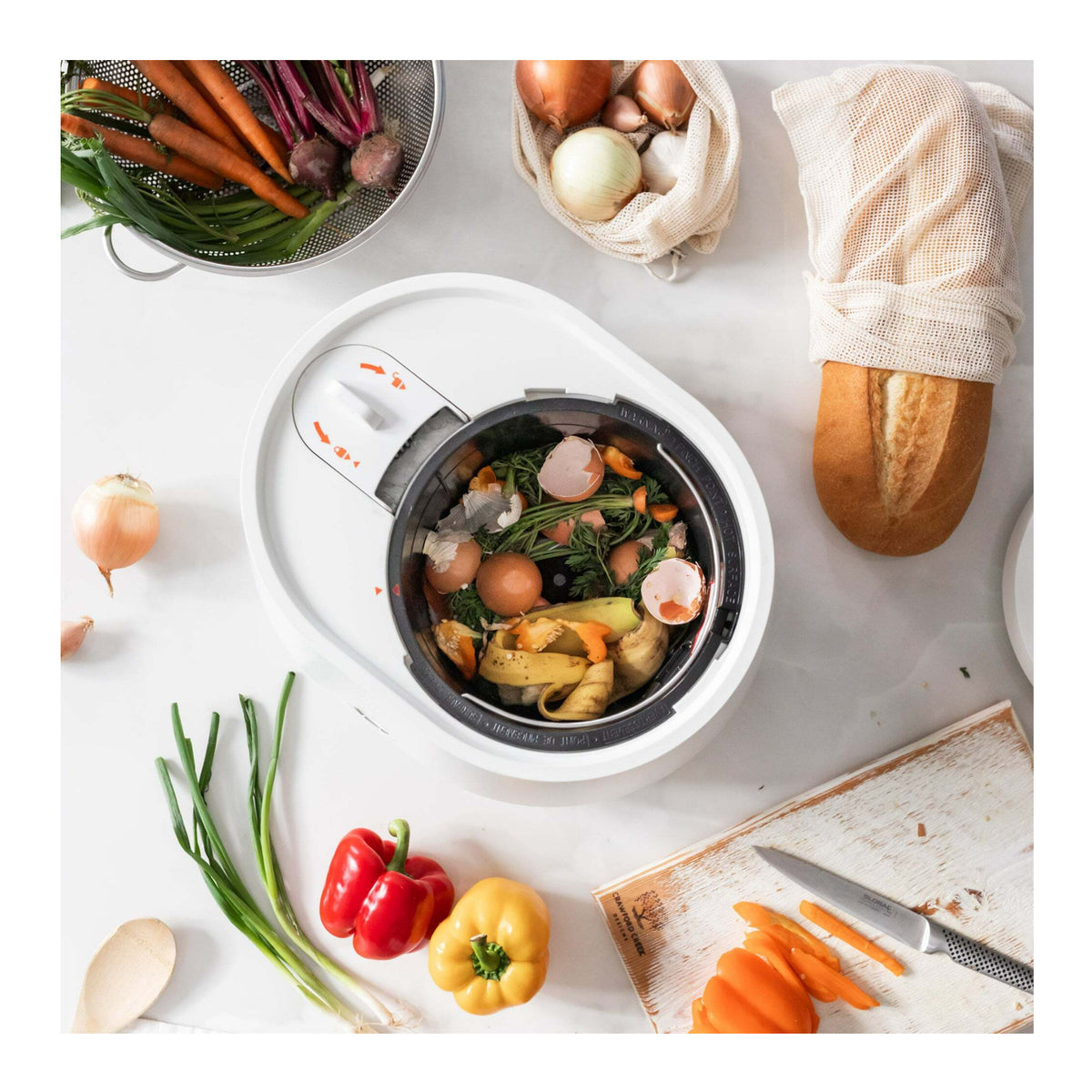 Lomi Smart Waste Appliance Filters with Activated Carbon (45 Cycles)