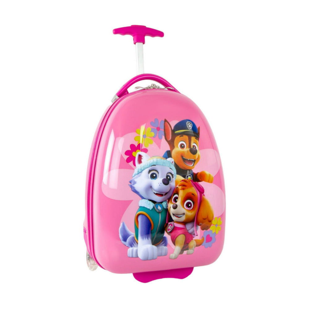 Heys Nickelodeon Paw Patrol Egg Shape Reversed-Curve Handle Kids Luggage