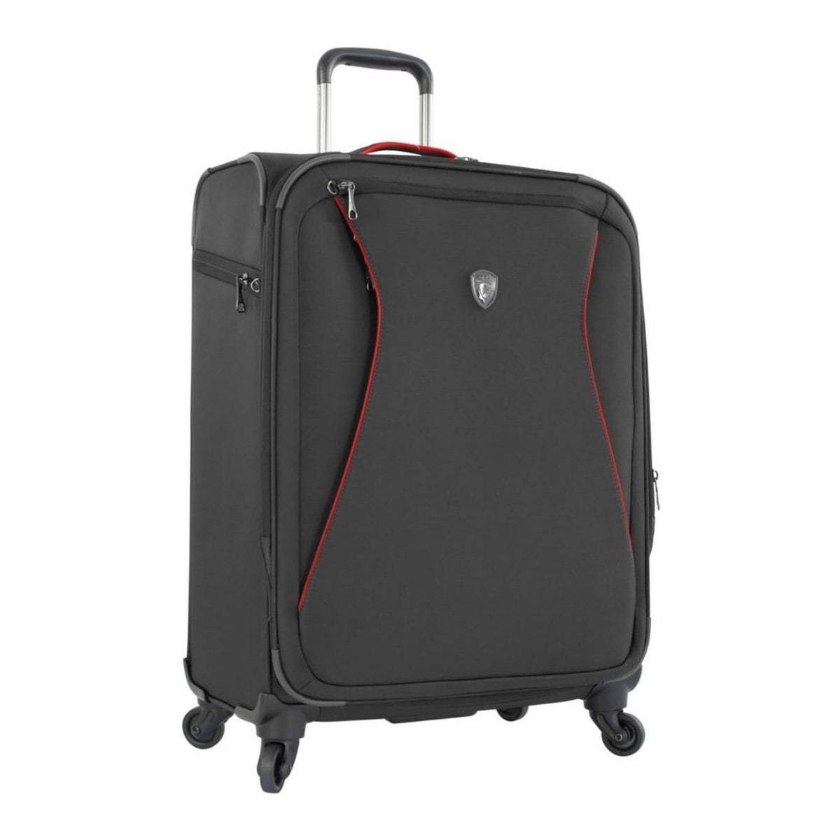 Heys Helix 26-Inch Lightweight Carry-On Luggage (Black, One Size)