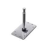 Avenger 6 inch Baby Wall Plate (5/8 inch Fixed Spigot with 8 Mounting Holes)