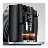 Jura 15622 E6 Automatic Espresso Machine with Easy Cappuccino Function (Black)