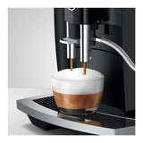 Jura 15622 E6 Automatic Espresso Machine with Easy Cappuccino Function (Black)