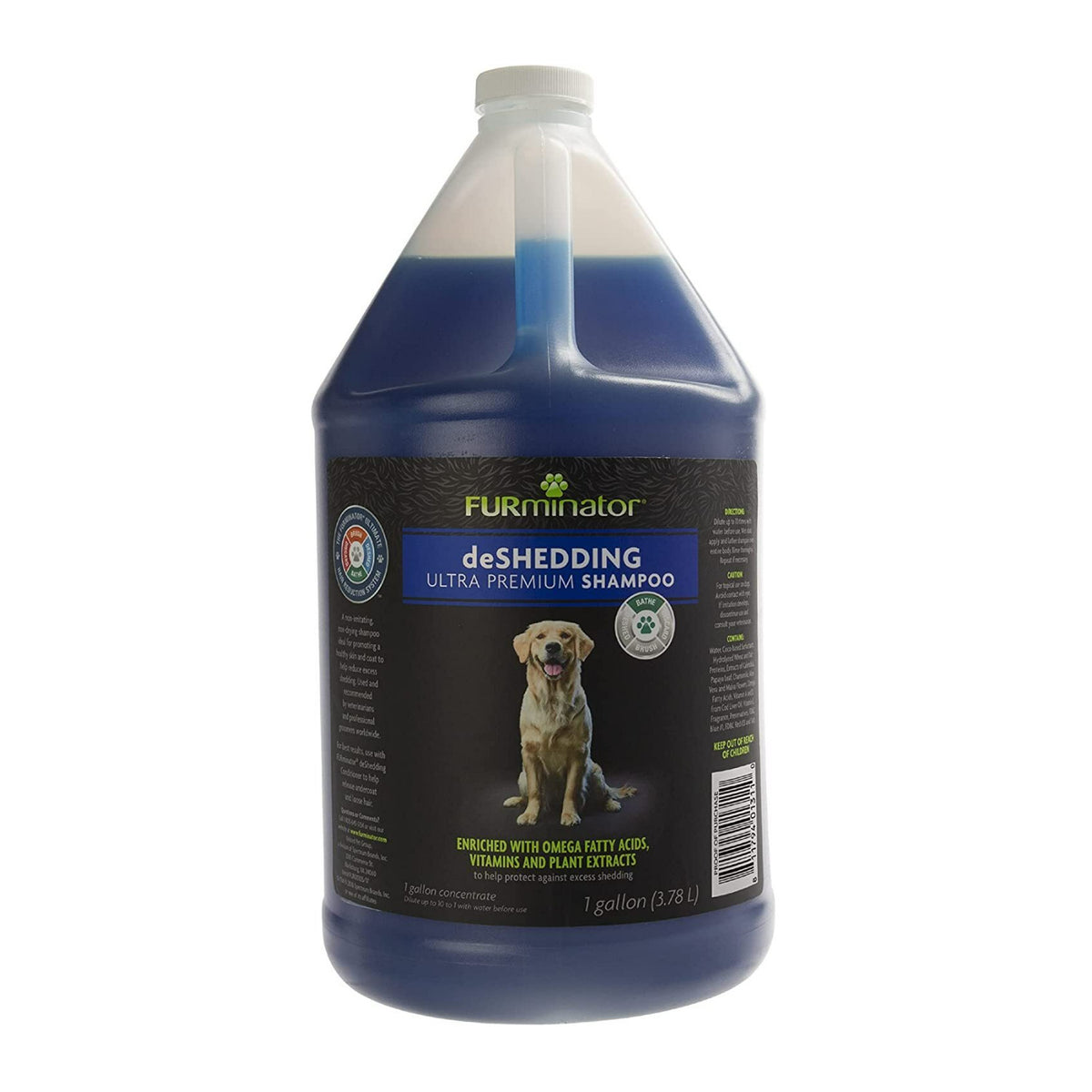 Furminator Ultra-Premium Omega Three and Six Fatty Acids Deshedding Shampoo