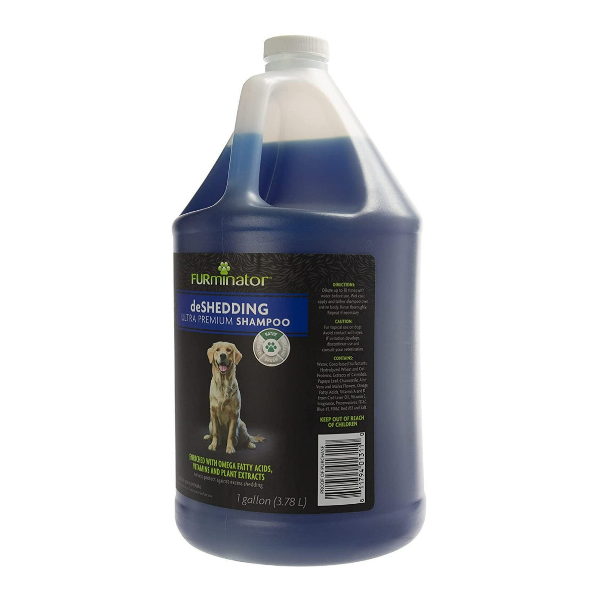 Furminator Ultra-Premium Omega Three and Six Fatty Acids Deshedding Shampoo