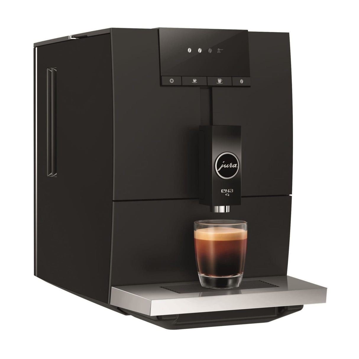 Jura ENA 4 Coffee Machine (Metropolitan Black) with Cleaning Tablets and Filters
