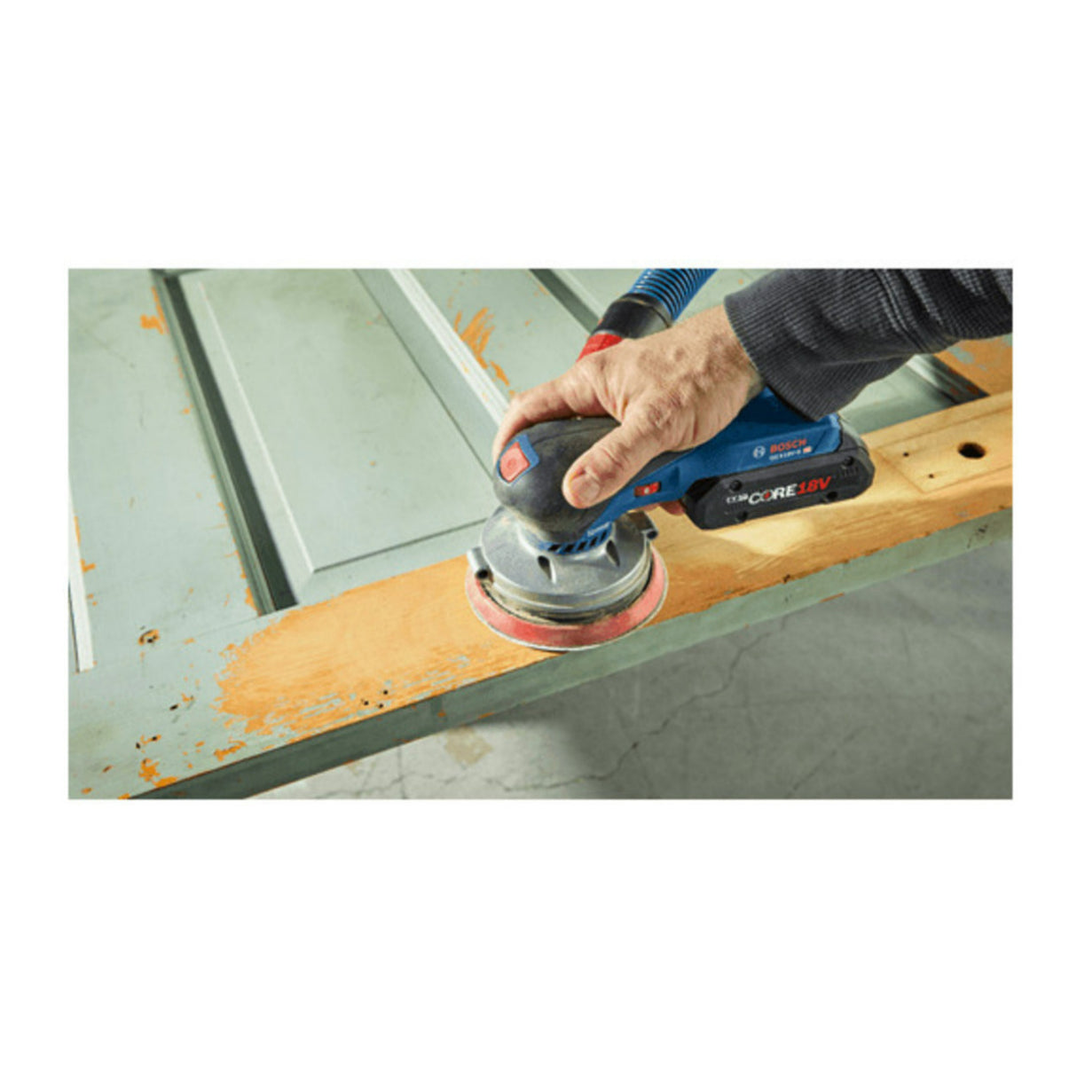 Bosch 18V Brushless 5-Inch Random Orbit Sander Kit (Refurbished)