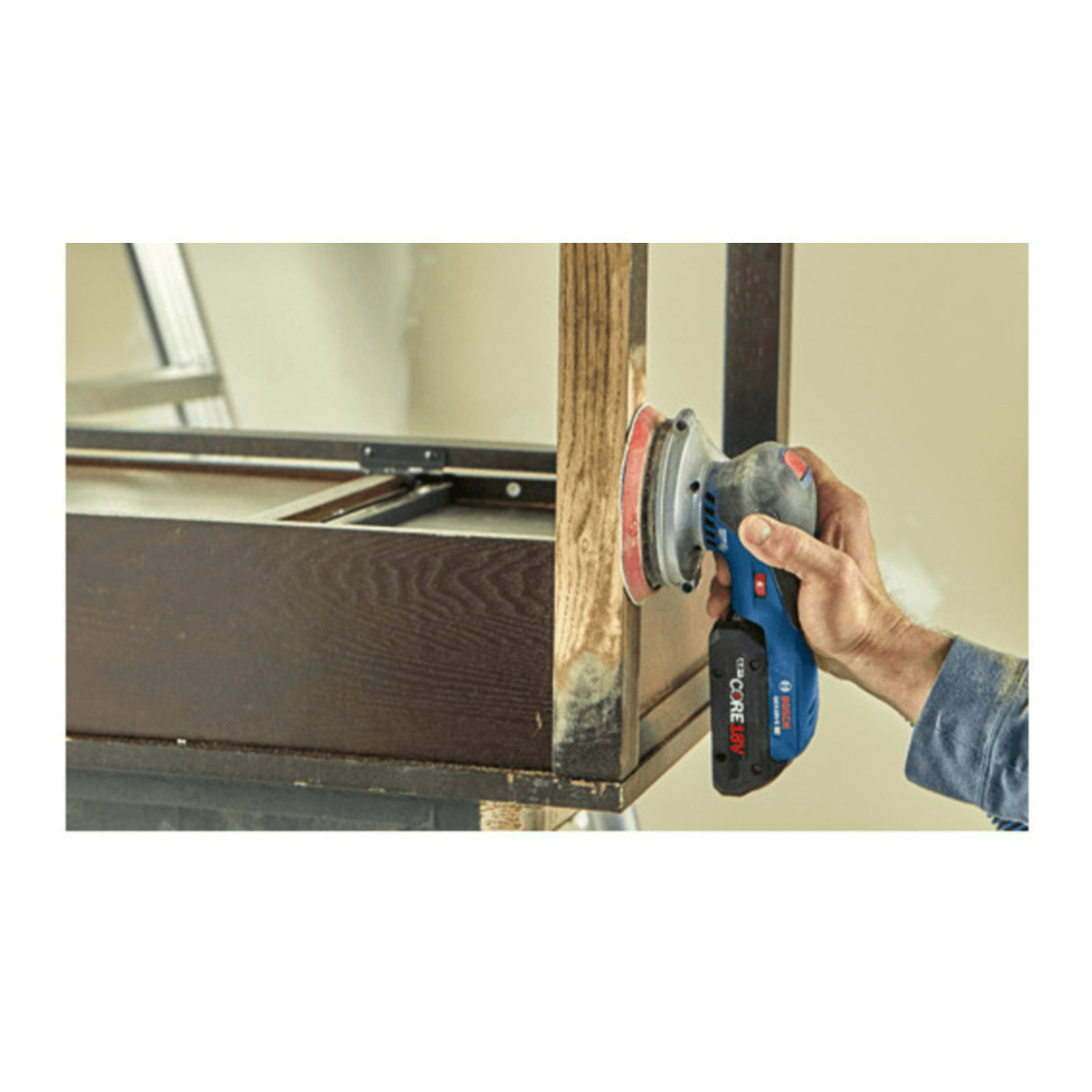 Bosch 18V Brushless 5-Inch Random Orbit Sander Kit (Refurbished)