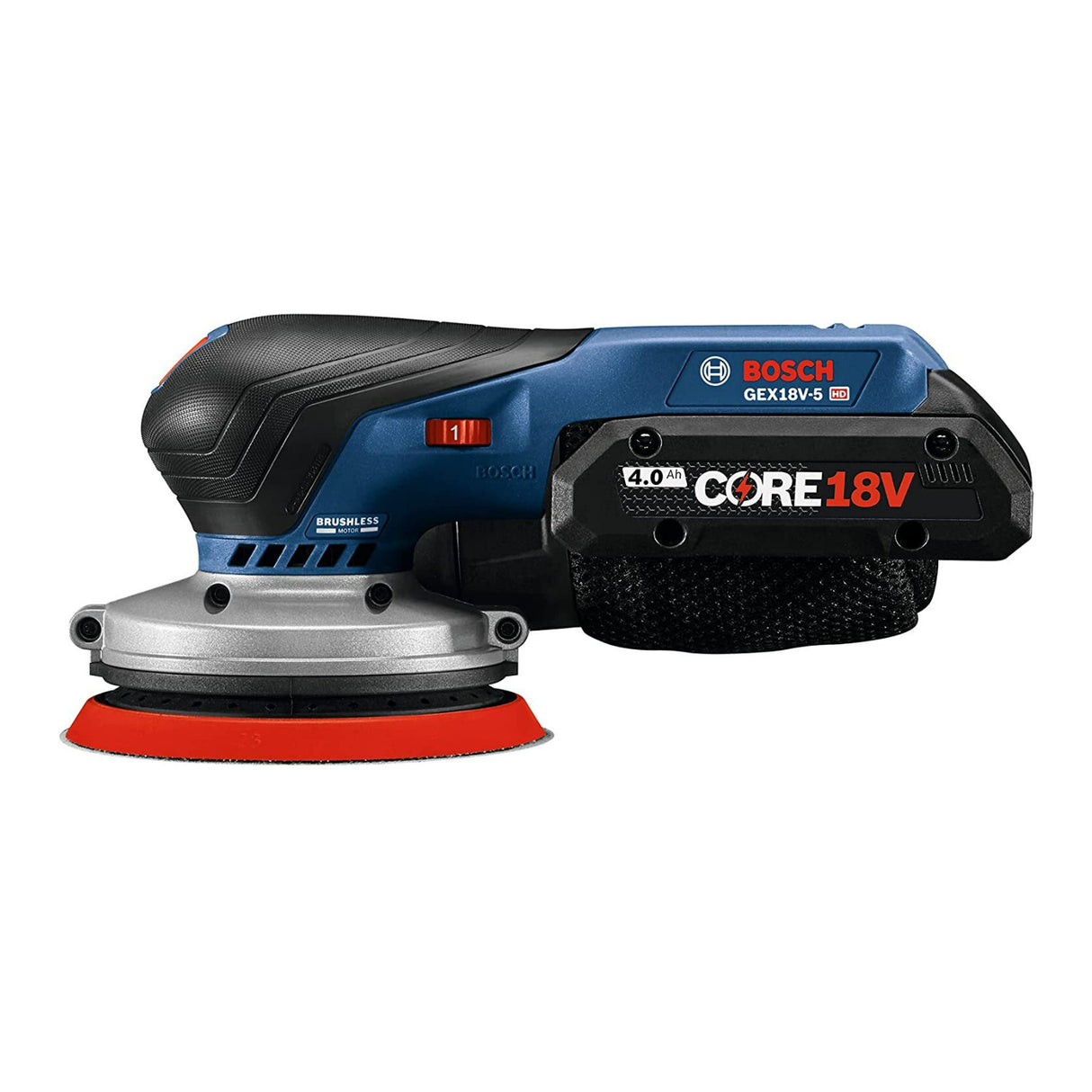 Bosch 18V Brushless 5-Inch Random Orbit Sander Kit (Refurbished)