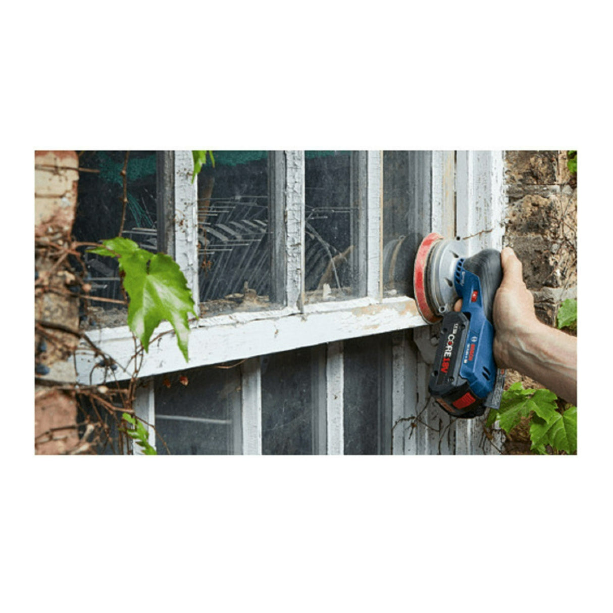 Bosch 18V Brushless 5-Inch Random Orbit Sander Kit (Refurbished)