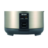 Tiger JNP-S10U 5.5 Cup Capacity White Rice Cooker with Spatula and Measuring Cup