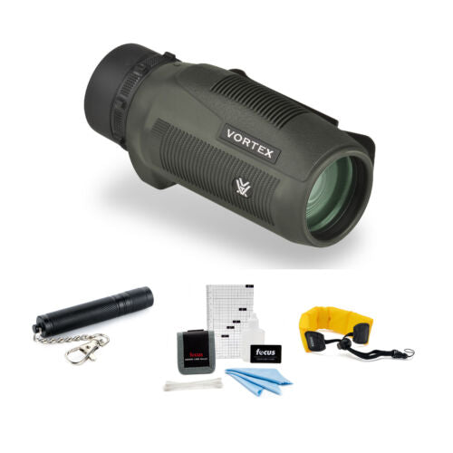 Vortex Optics S136 Solo 10x36 Monocular Cleaning and Care Bundle