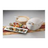 Zojirushi Micom Rice Cooker and Warmer (5.5-Cup/ Beige) with Bowl and Spoon