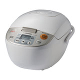 Zojirushi Micom Rice Cooker and Warmer (5.5-Cup/ Beige) with Bowl and Spoon
