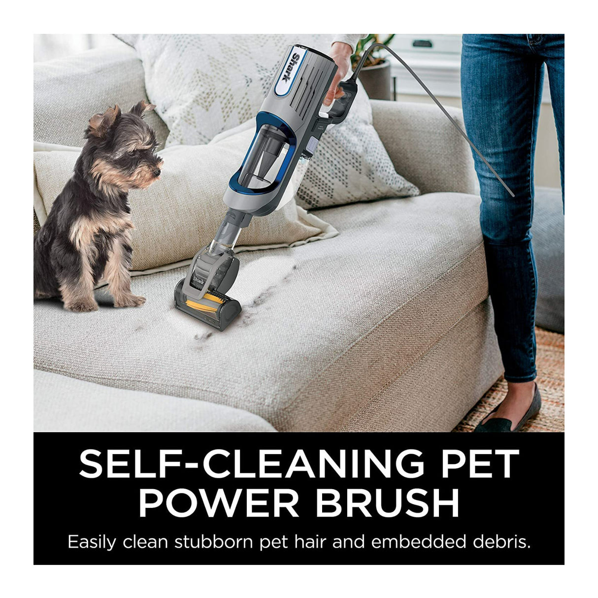 Shark Vertex HZ2002 Ultralight Corded Stick Removable Hand Vacuum (Cobalt Blue)