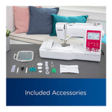 Brother Elite PE545 3.7-Inch LCD Touch Display Computerized Embroidery Machine