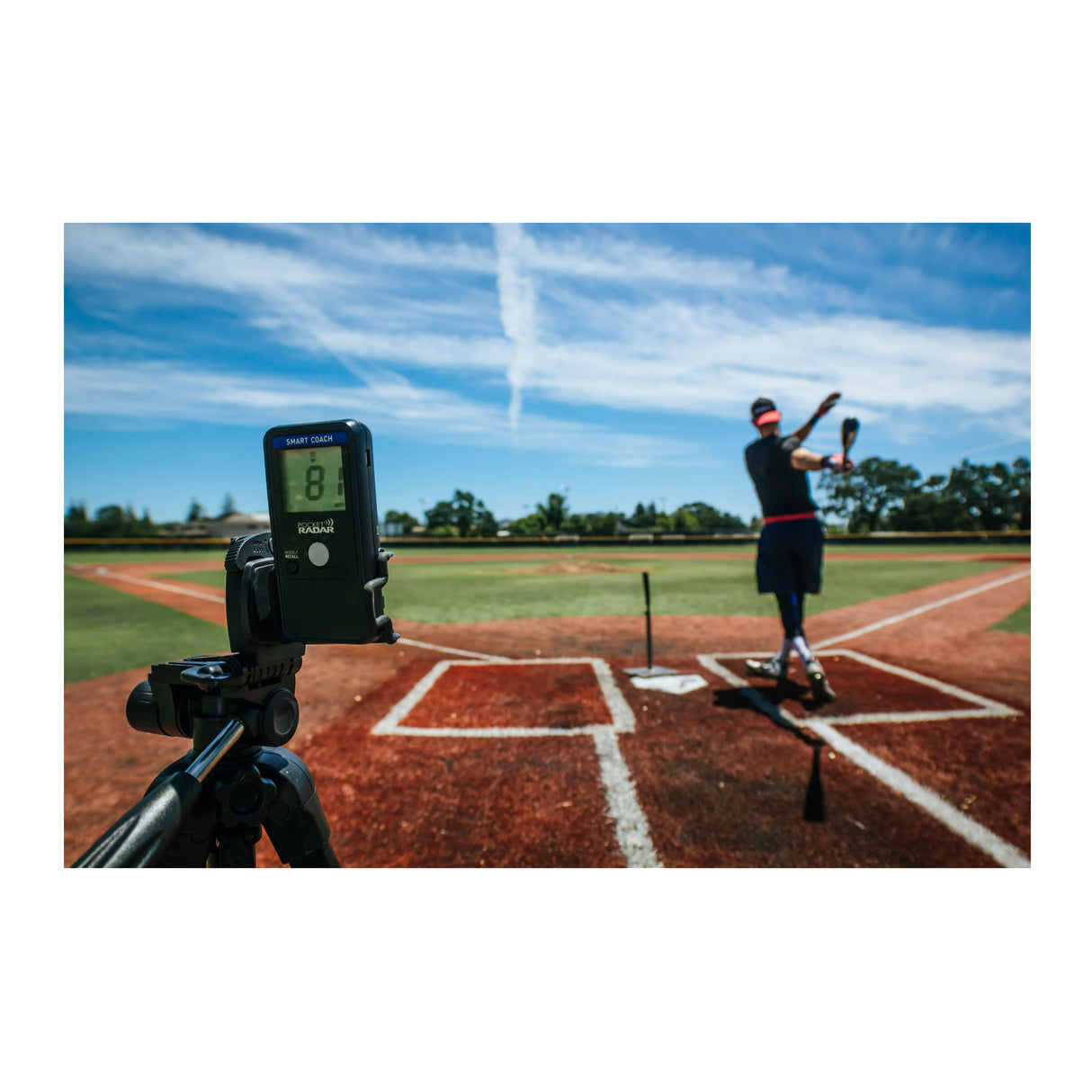 Pocket Smart Coach Radar with Companion App for Instant Feedback and Recording