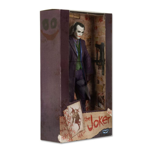 NECA The Dark Knight Joker 18-Inch Heath Ledger Life-Like Plastic Action Figure