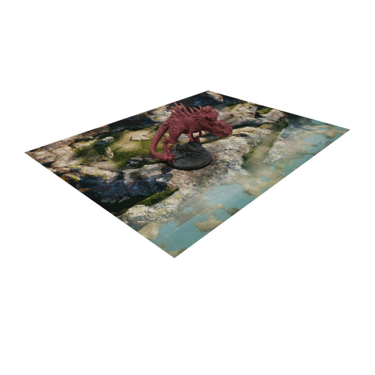 Steamforged Epic Encounters - Nest of the Dinosaur Two-Headed Dinosaur Miniature