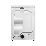 LG 7.4 Cubic Feet Smart Front Load Gas Dryer with TurboSteam Technology (White)