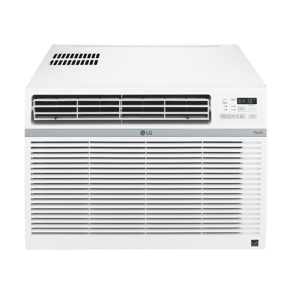 LG 18000 BTU Smart Wi-Fi Enabled Window Air Conditioner with Remote (White)
