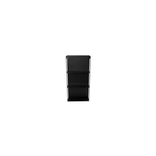 Umbra Cubiko Wall Mirror and Storage Unit (Black, 40 lb Capacity)