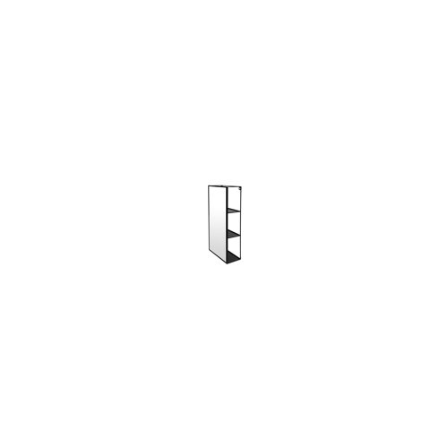Umbra Cubiko Wall Mirror and Storage Unit (Black, 40 lb Capacity)