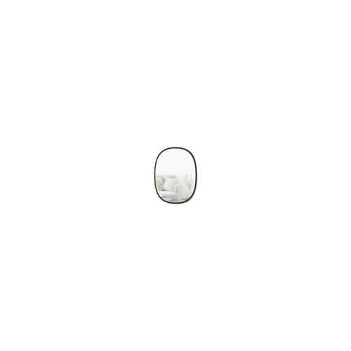 Umbra Hub Oval Mirror (Black, 18 x 24 Inch)