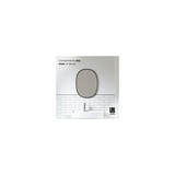 Umbra Hub Oval Mirror (Black, 18 x 24 Inch)
