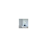 Umbra Hub Oval Mirror (Black, 18 x 24 Inch)