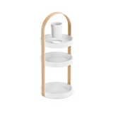 Umbra Bellwood Cosmetic Organizer (White-Natural)