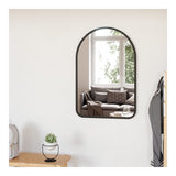 Umbra Hub Arched Mirror (Black)