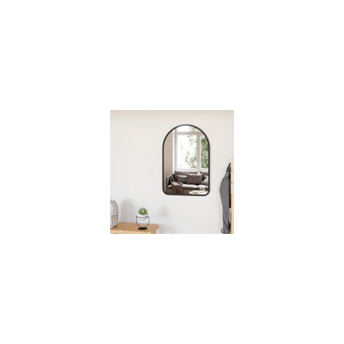 Umbra Hub Arched Mirror (Black)