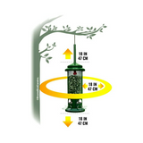 Brome Squirrel Buster Standard Squirrel-Proof Bird Feeder with 4 Metal Perches