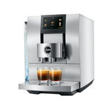 Jura Z10 Automatic Coffee Machine for Hot and Cold Coffee (Aluminum White)