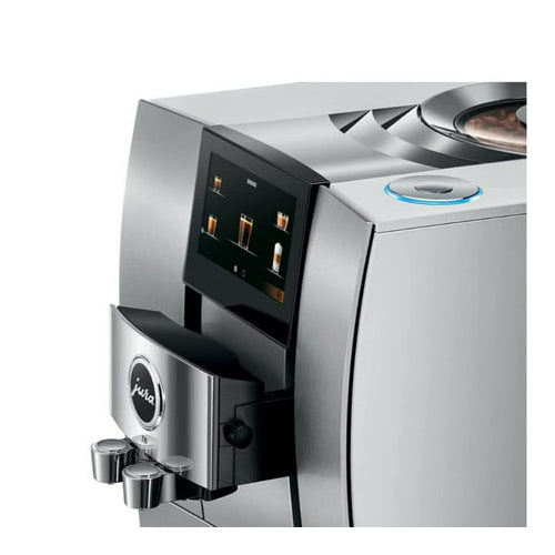 Jura Z10 Automatic Coffee Machine for Hot and Cold Coffee (Aluminum White)