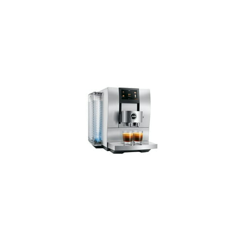 Jura Z10 Automatic Coffee Machine for Hot and Cold Coffee (Aluminum White)