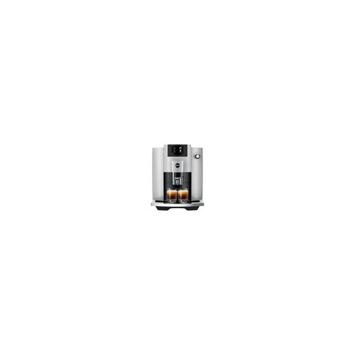 Jura E6 Automatic Espresso Machine with Programmable Coffee Strength (Platinum)