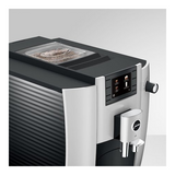 Jura E6 Automatic Espresso Machine with Programmable Coffee Strength (Platinum)