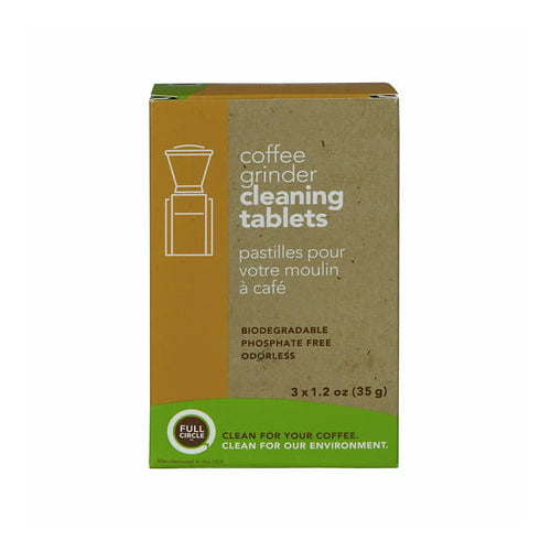 Urnex Full Circle Biodegradable Coffee Grinder Cleaning Tablets