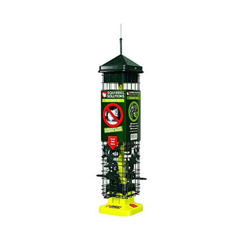 Squirrel Solution200 Squirrel-Proof Bird Feeder with 6 Feeding Ports