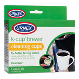 Urnex K-Cup Brewer Cleaning Cups for Keurig 1.0 and 2.0 Machines (5 Cups)
