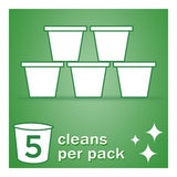 Urnex K-Cup Brewer Cleaning Cups for Keurig 1.0 and 2.0 Machines (5 Cups)