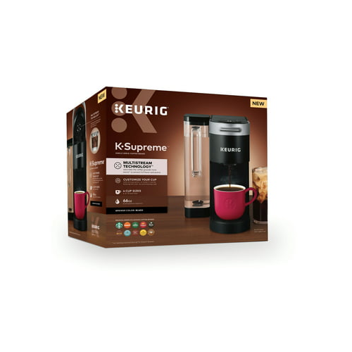 Keurig K-Supreme Single Serve K-Cup Pod Coffee Maker (Black)