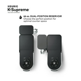 Keurig K-Supreme Single Serve K-Cup Pod Coffee Maker (Black)