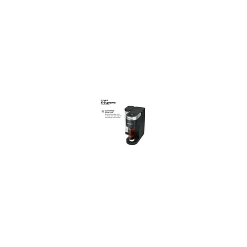 Keurig K-Supreme Single Serve K-Cup Pod Coffee Maker (Black)