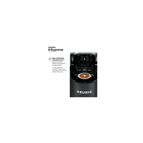 Keurig K-Supreme Single Serve K-Cup Pod Coffee Maker (Black)