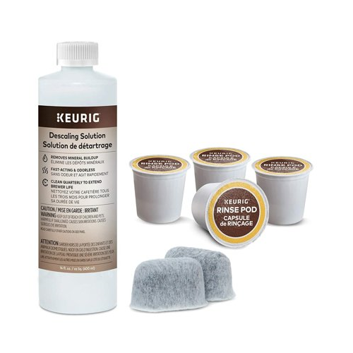 Keurig K-Supreme Single Serve K-Cup Coffee Maker (Black) with Maintenance Kit