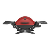 Weber Q 1200 Liquid Propane Gas Grill (Red)